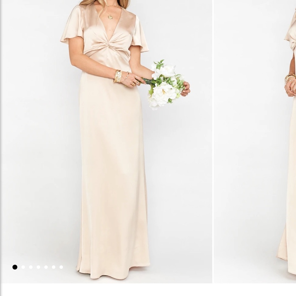 Show me your mumu Rome twist gown